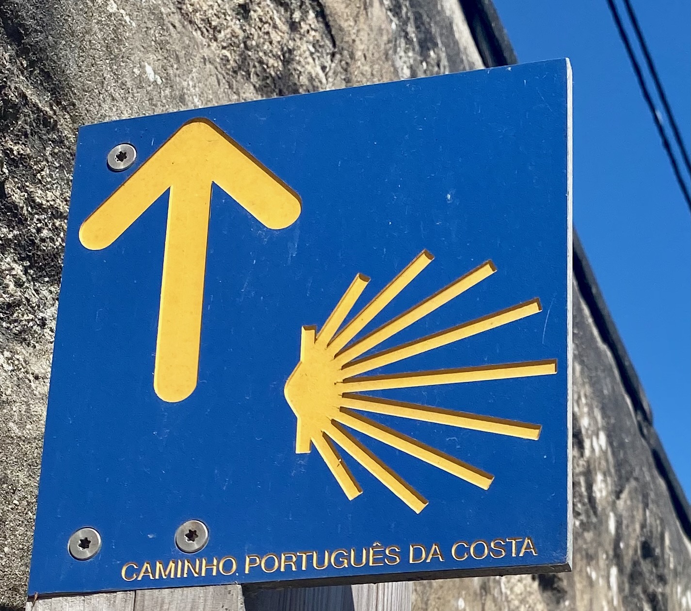 Take another walk in our shoes.  Caminho Portugues da Costa