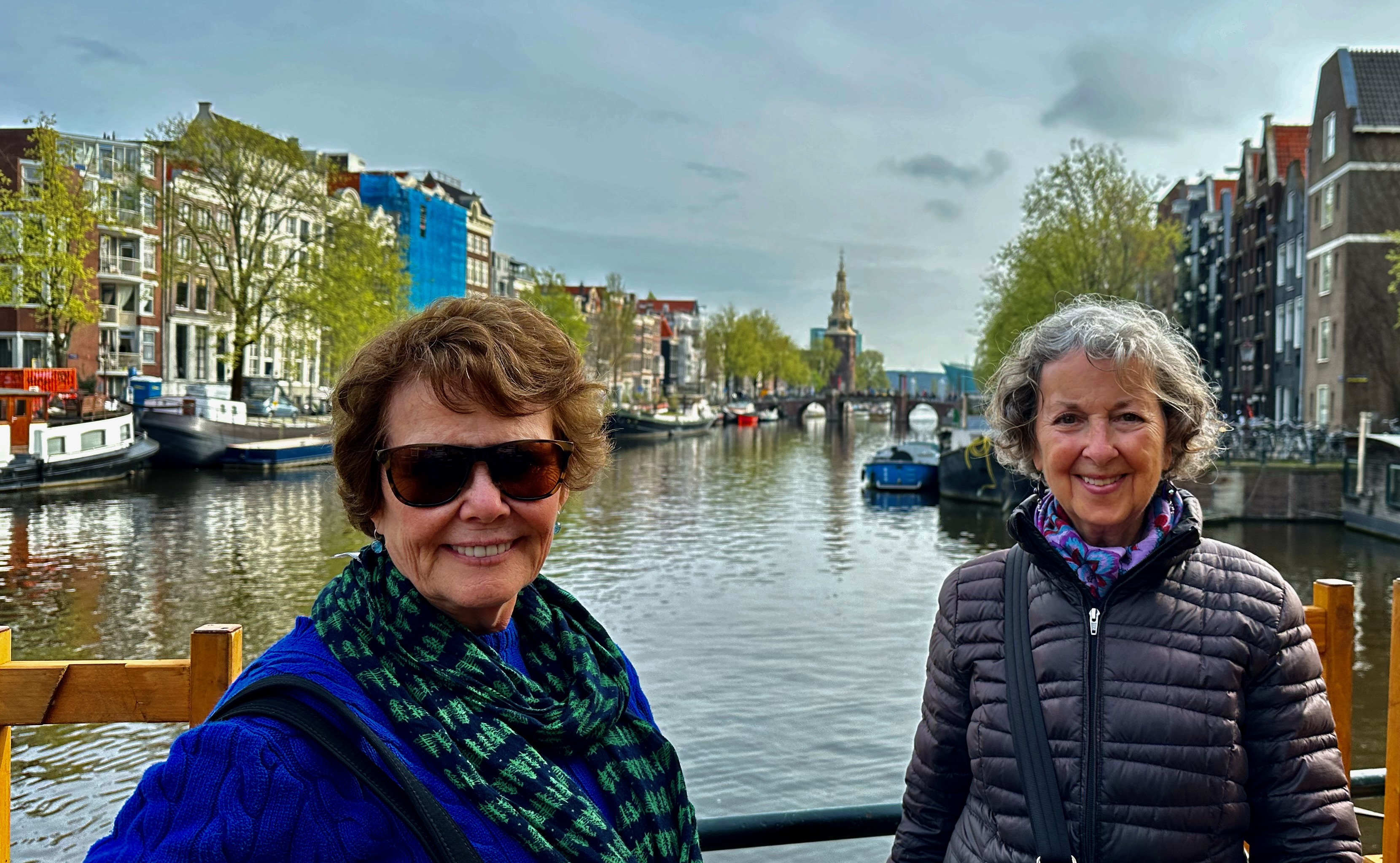 Peggy and Debbie in Amsterdam